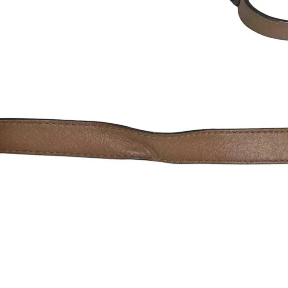 Michael Kors Cary Medium Suede Bucket Bag Purse Brown Shoulder Satchel Crossbody - Picture 15 of 15